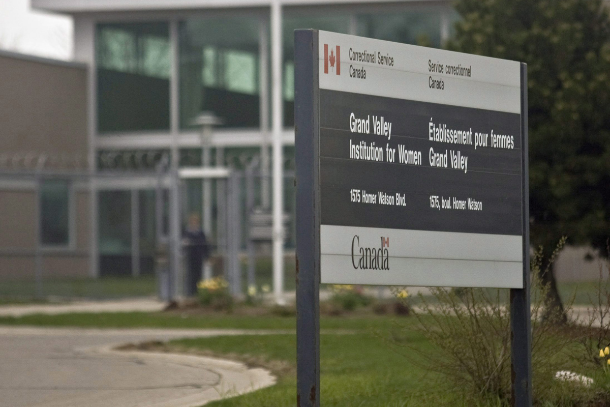 The Grand Valley Institution for Women in Kitchener, Ont. is shown on Thursday, May 1, 2008. 