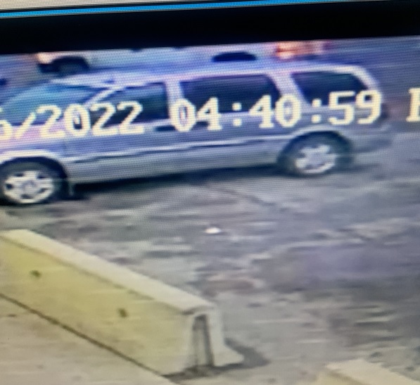 RCMP are looking for a vehicle believed to be involved in a hit and run.