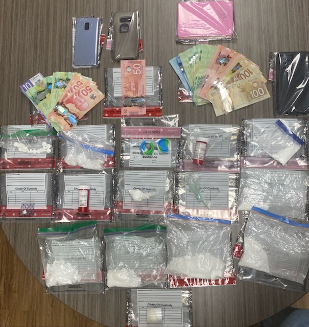 Police have arrested three people in Quinte West on drug trafficking charges.