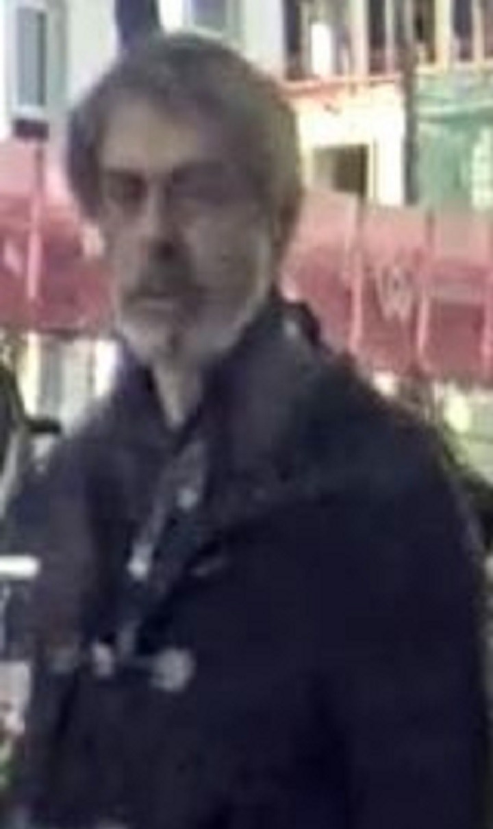 Image of the suspect wanted for robbery.