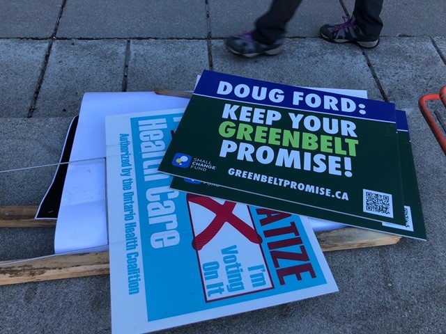 Mega rally held in Hamilton to stop development in the Greenbelt - image