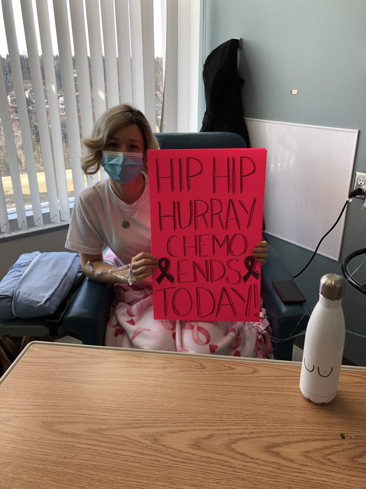 Katie Smith-Parent finished chemotherapy last year following her stage-two cancer diagnosis.