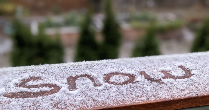 Във вторник е издадено предупреждение за снеговалеж за южното крайбрежие