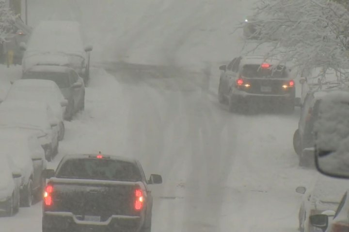 Heavy snow blankets B.C.’s South Coast causing havoc on roads, transit and school closures