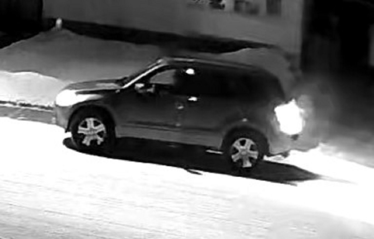 Police are looking for a vehicle of interest that was seen leaving the area of 51 Street and 13 Avenue at the time of a homicide on Saturday, Dec. 3, 2022.