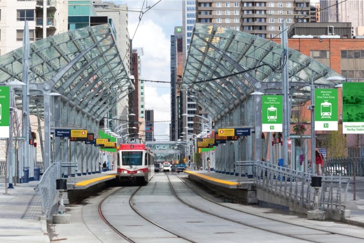 ‘Flashes of green’: Calgary sells part of transit network’s naming rights to TD Bank