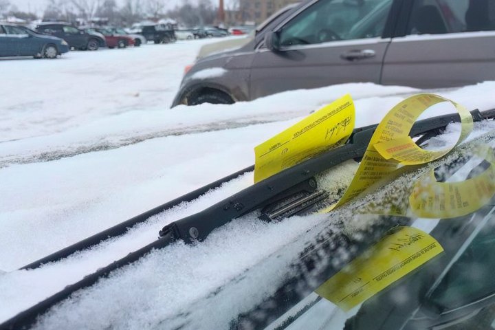 Winter parking restrictions in Peterborough in effect until April