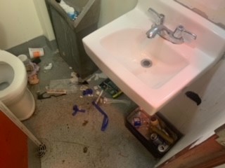 Conditions inside the Sakura So Residence on Powell Street in Vancouver's Downtown Eastside.