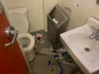 Conditions inside the Sakura So Residence on Powell Street in Vancouver's Downtown Eastside.