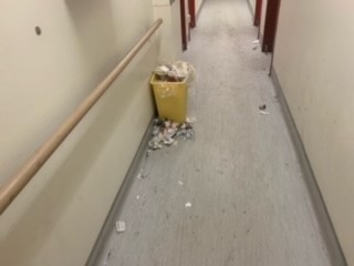 Conditions inside the Sakura So Residence on Powell Street in Vancouver's Downtown Eastside.