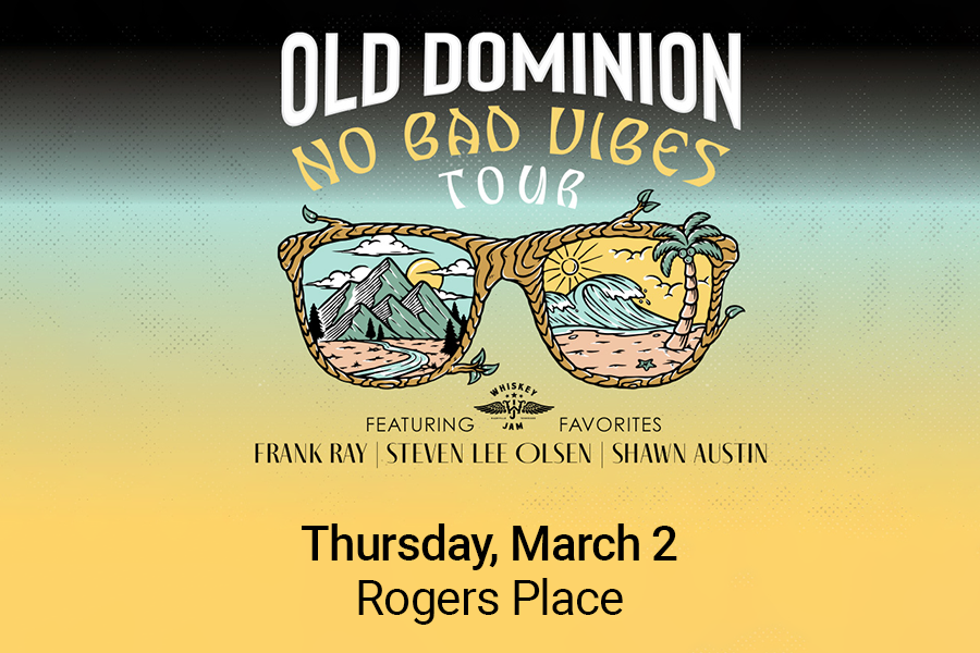 Global Edmonton supports: Old Dominion No Bad Vibes Tour - image