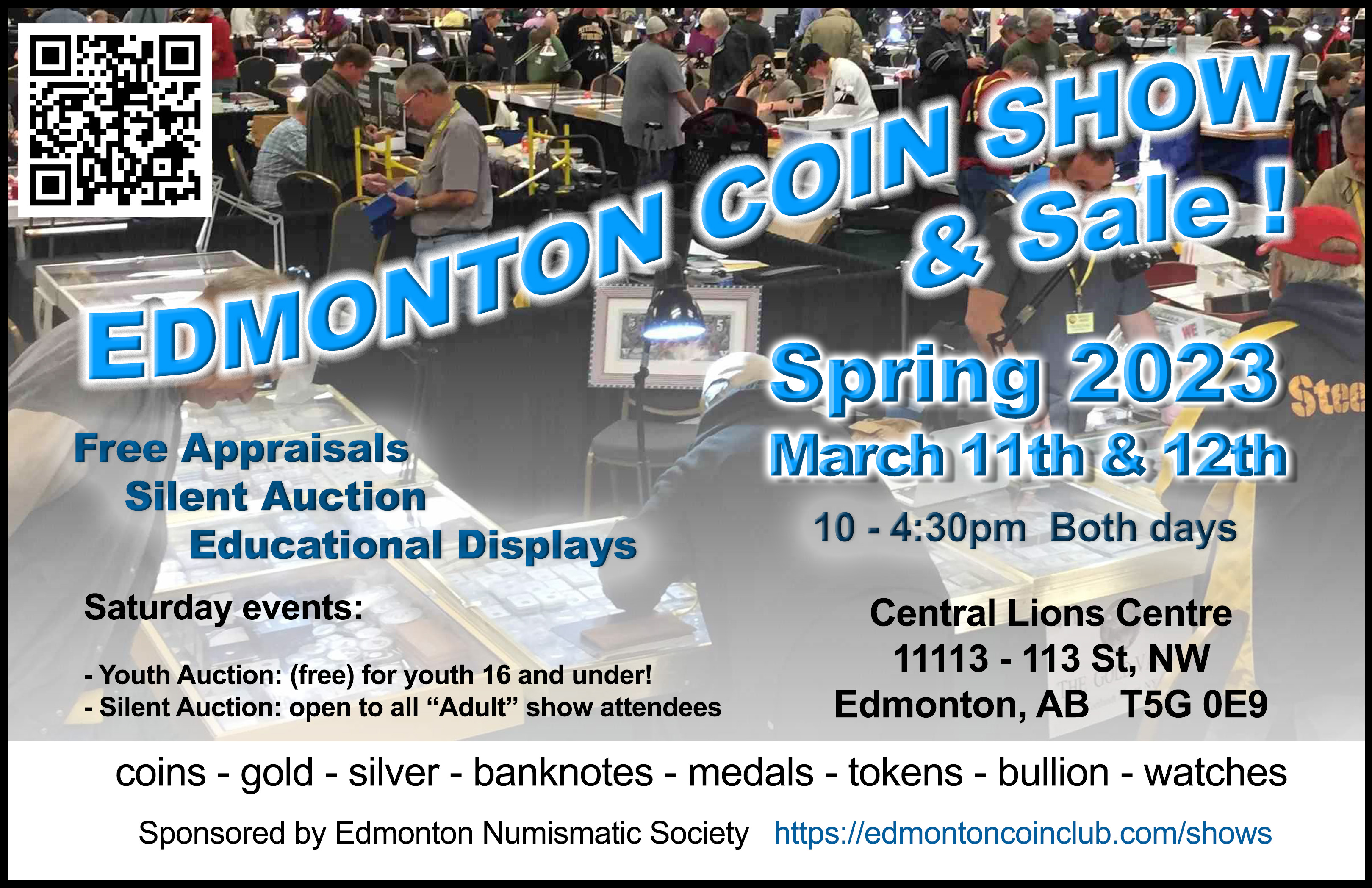 Edmonton Coin Show Mar 11 12th 2023 GlobalNews Events