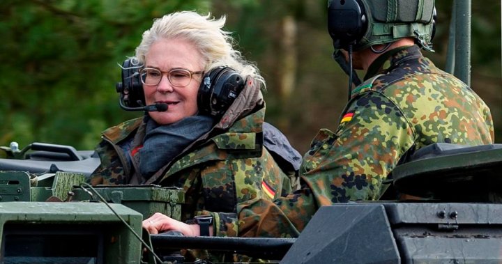 Germany’s defence minister resigns amid pressure to ramp up Ukraine aid
