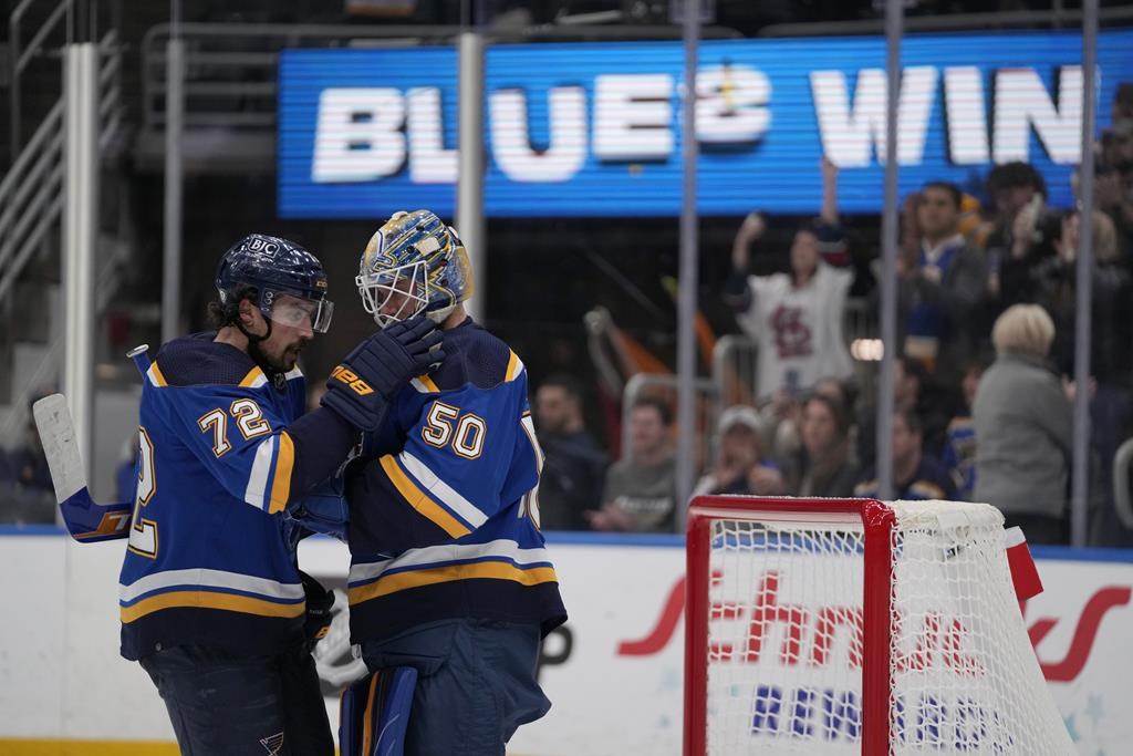 Binnington Makes 31 Saves, Blues Hold Off Senators 2-1 - Ottawa ...