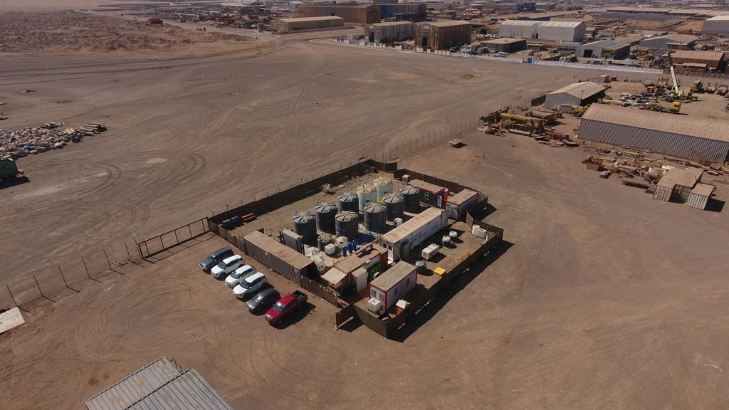 Calgary-based lithium technology company Summit Nanotech’s operations in Chile are seen in this handout image provided Tuesday, Jan. 17, 2023.