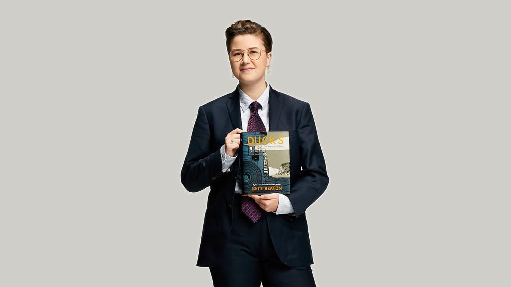 "Jeopardy" champ Mattea Roach, shown in a handout photo, will go to bat for a graphic memoir on CBC's "Canada Reads" this year. The on-air literary contest returns March 27, with Roach championing Kate Beaton's "Ducks."