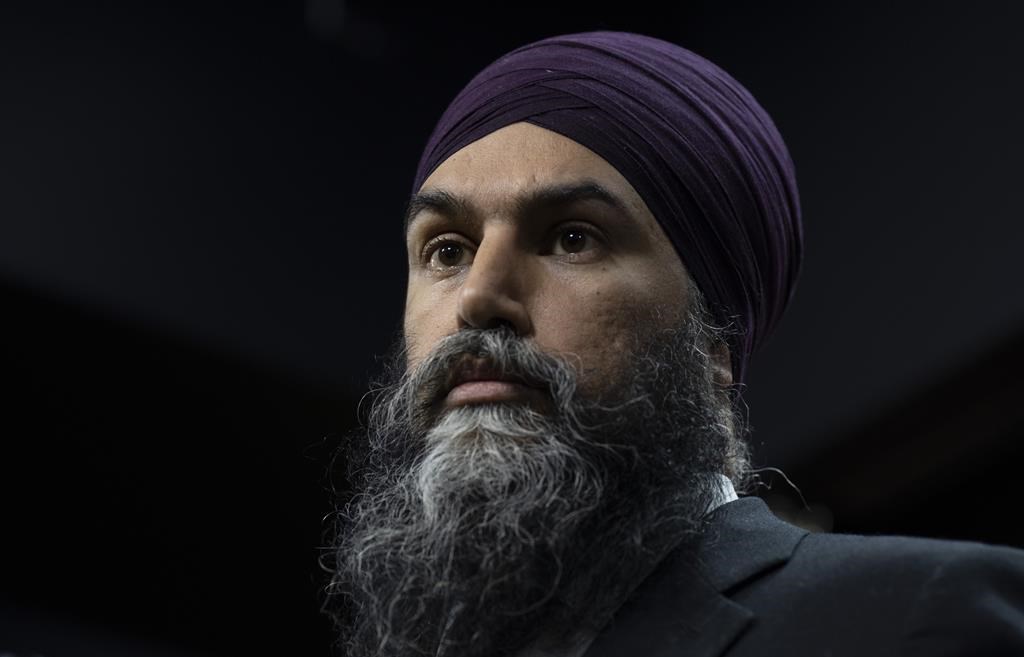 New Democratic Party leader Jagmeet Singh