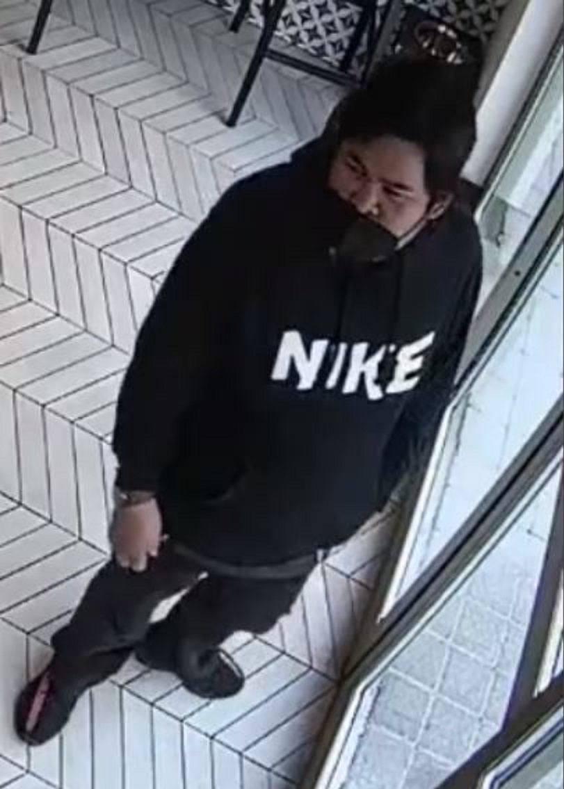 Police are looking to identify a suspect in a recent theft.
