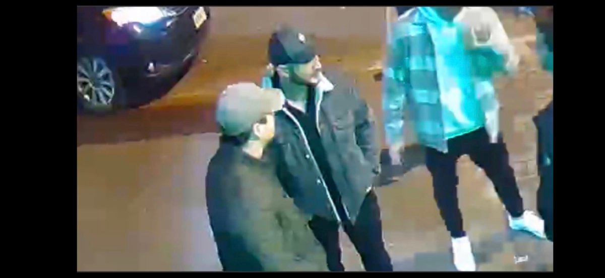 The Barrie Police Service is looking for the man wearing the jacket with a light-coloured fur collar in this picture in connection with assault investigation on Dunlop Street on Dec. 3, 2022.