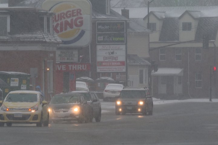 Collisions on city streets, Highway 401 spike in Kingston, Ont. region during winter storm