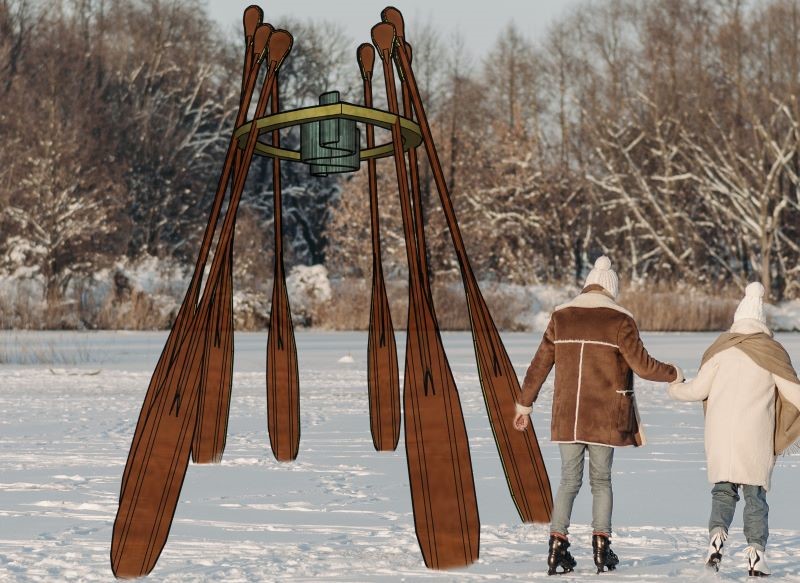AZHE’O (meaning: “To paddle backwards” in Ojibway ) St. John’s High School, Winnipeg