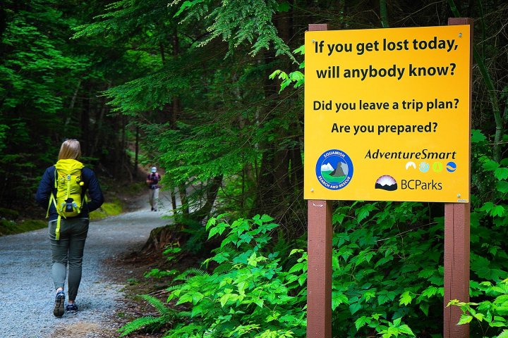 Lost in the woods? Stay put and call 911, says B.C. Search and Rescue