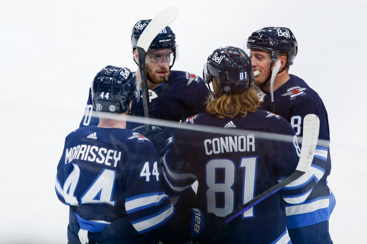 Dubois scores twice, Connor nets winner as Jets down Bolts 4-2