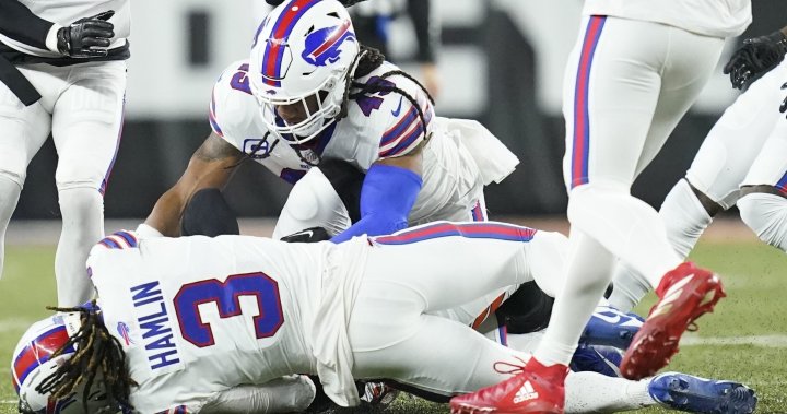 Zawodnik Buffalo Bills, Damar Hamlin, upada po wślizgu w „krytycznym stanie” – The Patriots