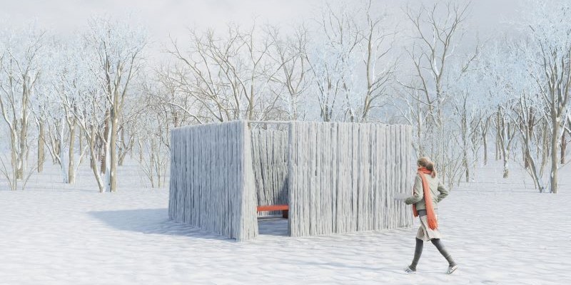 Winning designs of annual Winnipeg warming huts competition unveiled at The Forks - image