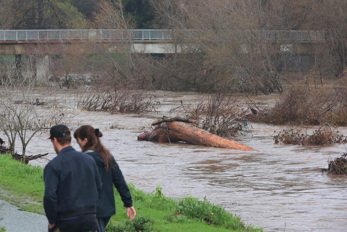 California storms