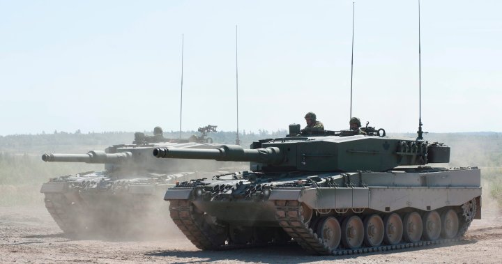 Canada will send Ukraine 4 Leopard battle tanks: defence minister