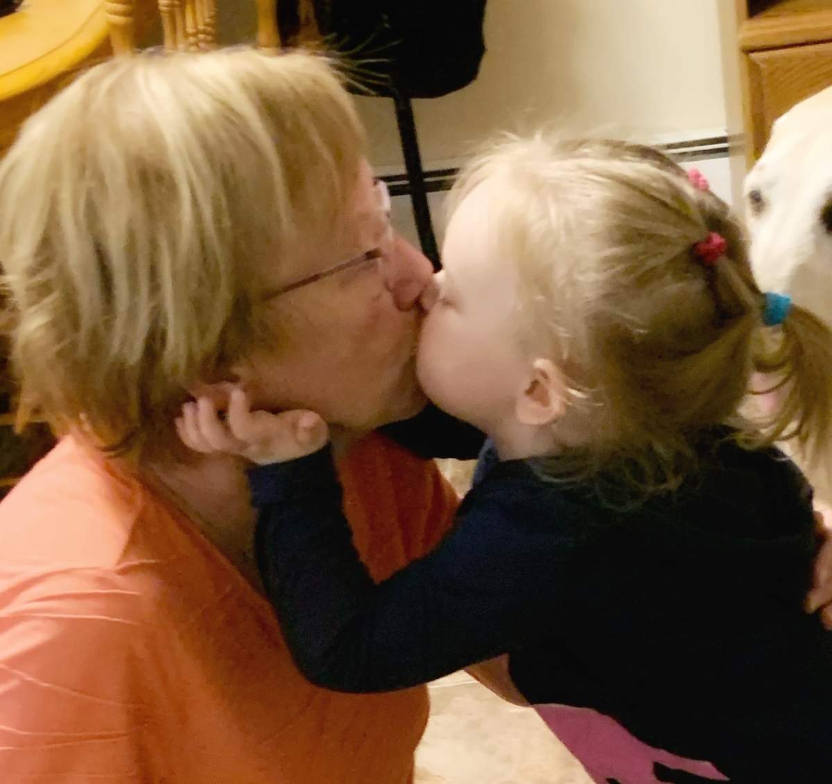 Charlene Snow is seen with her granddaughter, Katherine’s daughter, Nora.