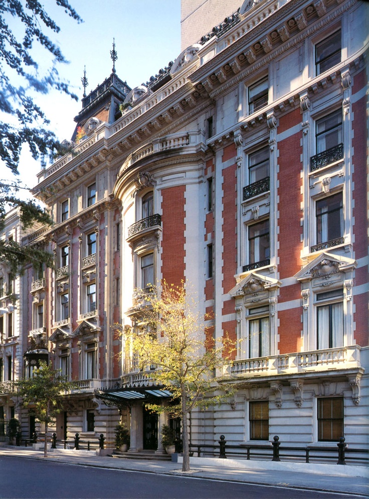 Exterior of the Benjamin N. Duke House in Manhattan's Upper East Side.
