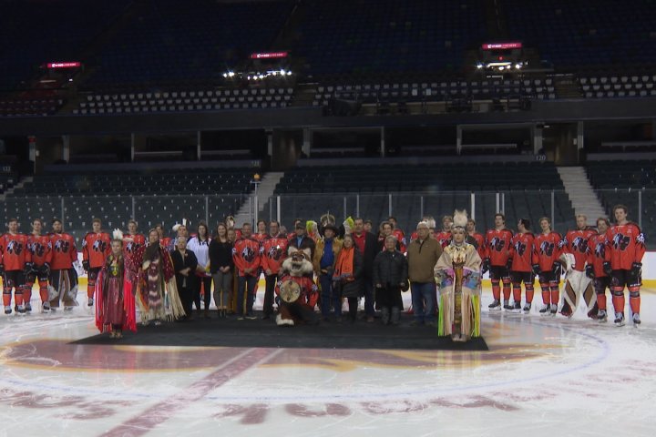 Calgary Hitmen to honour Siksika matriarch at upcoming Every Child Matters game