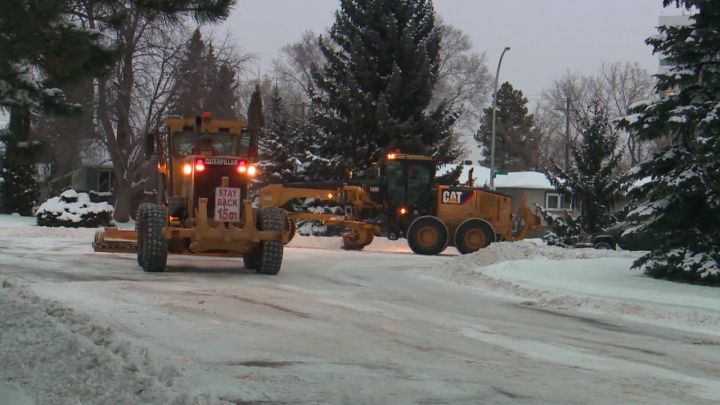 A file photo of road crews at work in Edmonton.