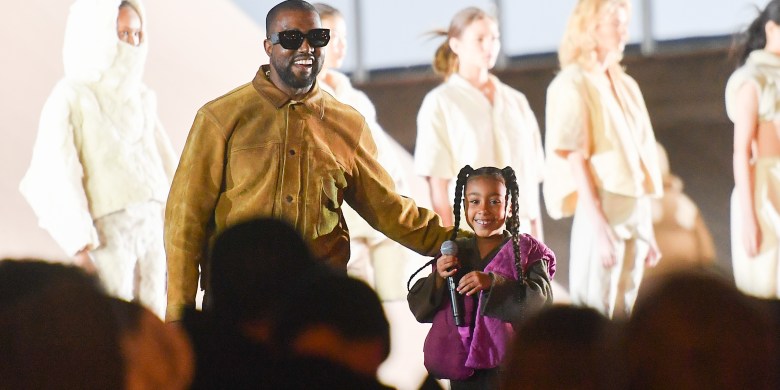 Kanye West Introduces Daughter North To His New Wife Bianca Censori