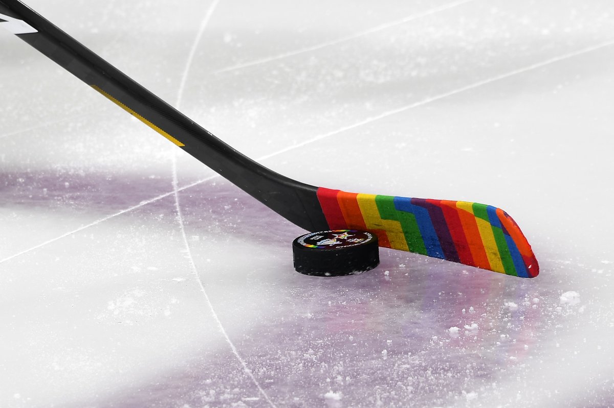 NHL's Pride nights collide with LGBTQ+ political climate - WHYY