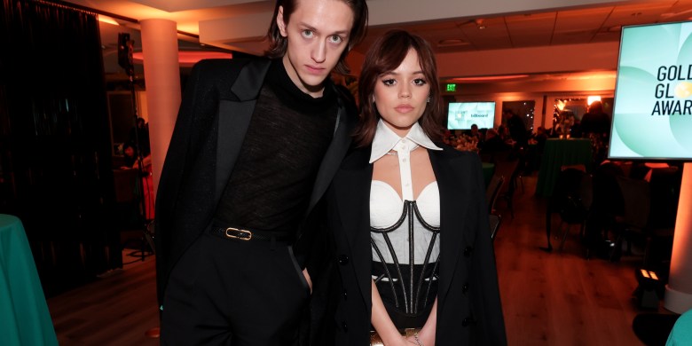 Jenna Ortega Stuns In Wednesday Addams-Inspired Corset At Globes Afterparty