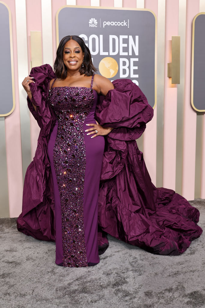 Niecy Nash attends the 80th Annual Golden Globe Awards at The Beverly Hilton on January 10, 2023 in Beverly Hills, California.