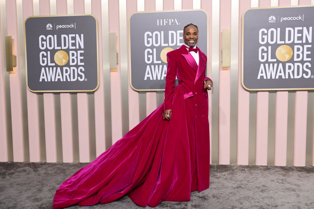 Billy Porter attends the 80th Annual Golden Globe Awards at The Beverly Hilton on January 10, 2023 in Beverly Hills, California.
