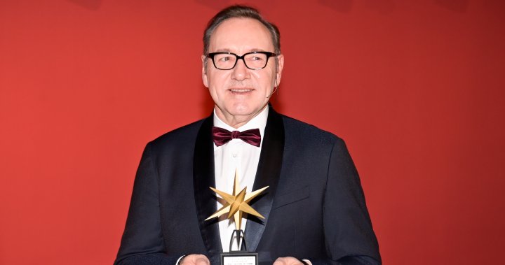 Kevin Spacey receives lifetime achievement award in Italy ahead of U.K. sex assault trial