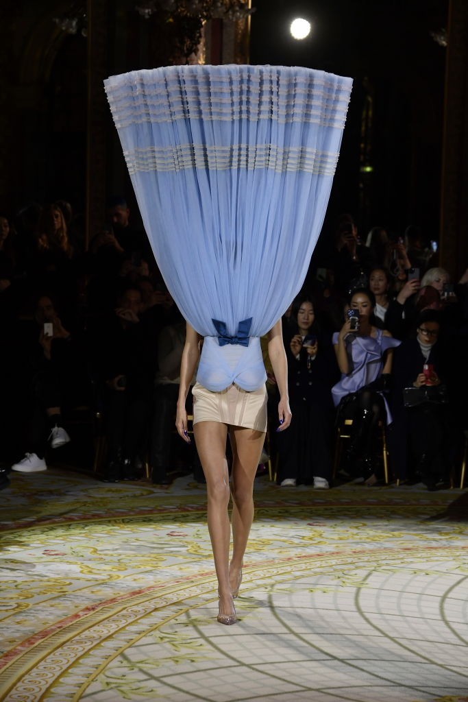 Haute couture goes 'surreal' and upside-down at Paris fashion show -  National