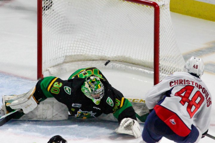 Costanzo and Wright lead Windsor Spitfires past London Knights