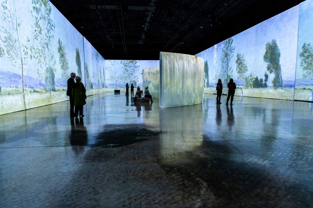 Using the technique of Image Totale, the immersive exhibition will allow viewers to walk through the work of French painter Claude Monet.