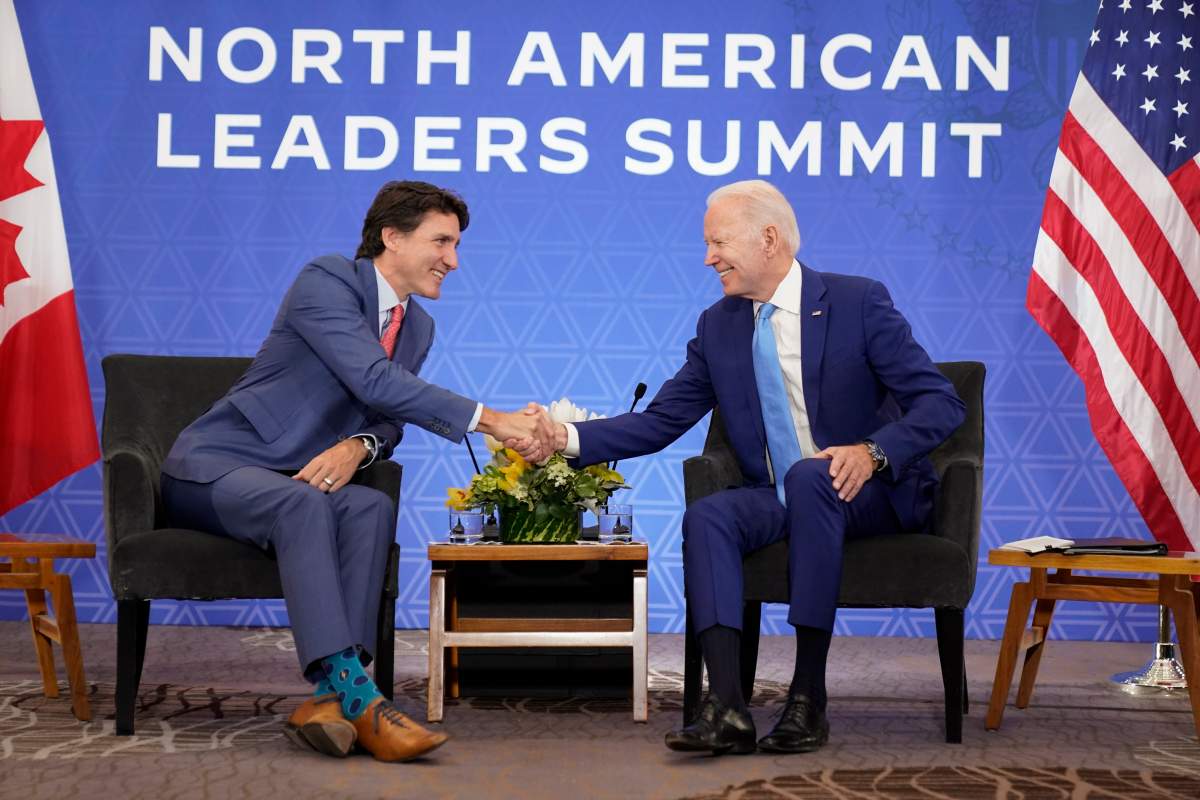 Joe Biden Justin Trudeau