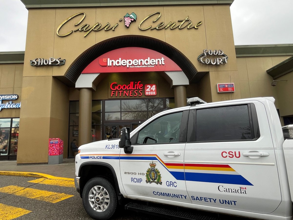 Police say six people were arrested on Wednesday after RCMP targeted the Capri Centre Mall area.