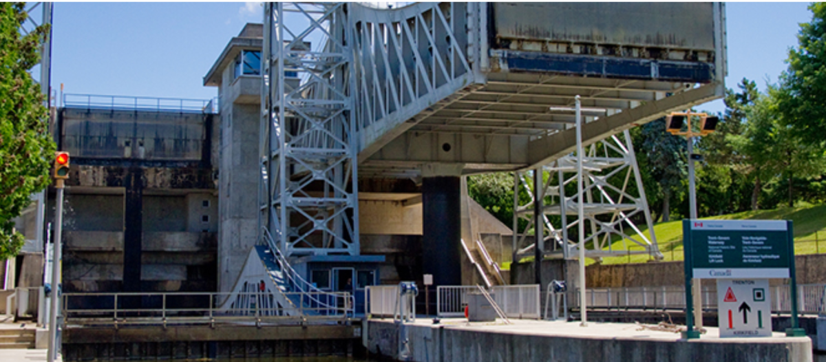 The Kirkfield Lift Lock closed on Sept. 2, 2022 due to a mechanical failure.