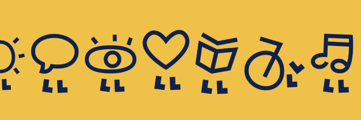 The London Public Library’s new design “characters.”