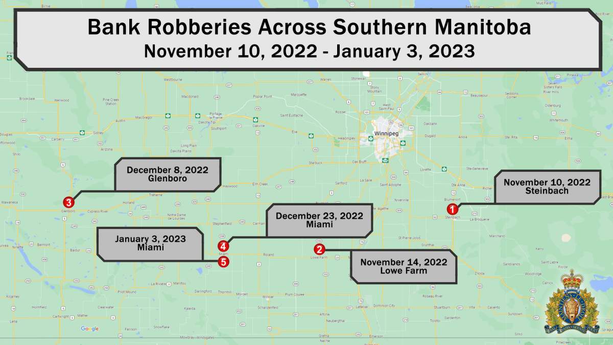 Morden man charged in string of robberies across southern Manitoba - image