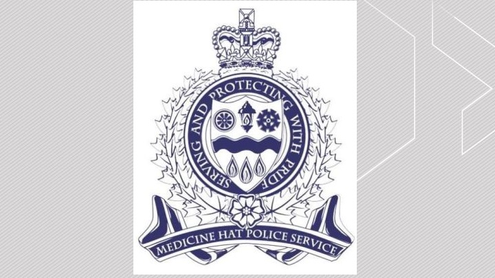 A file photo of the logo for the Medicine Hat Police Service.